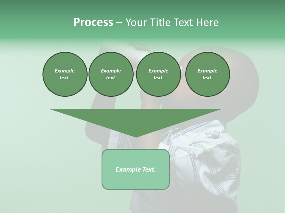 Boardroom Toon Teamwork PowerPoint Template