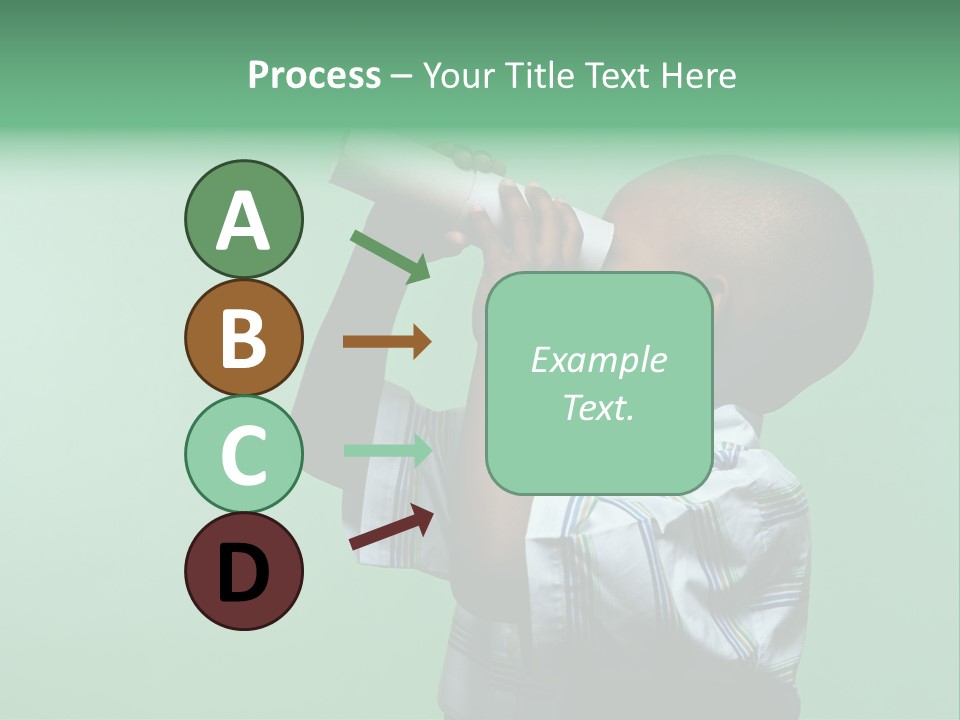 Boardroom Toon Teamwork PowerPoint Template