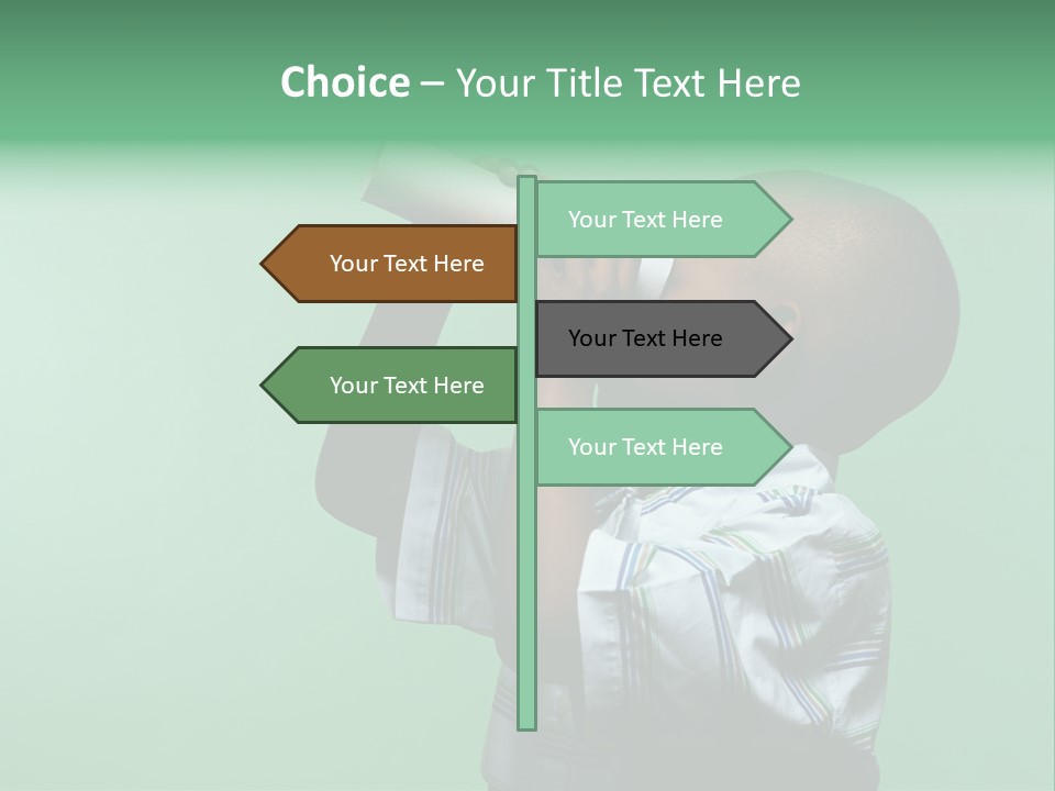 Boardroom Toon Teamwork PowerPoint Template