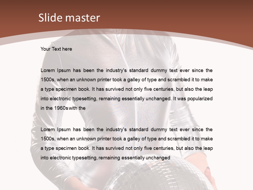 Glitter Body People PowerPoint Template