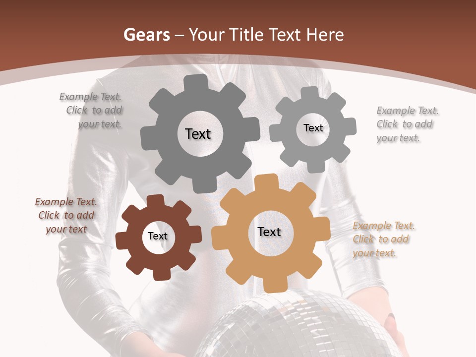 Glitter Body People PowerPoint Template