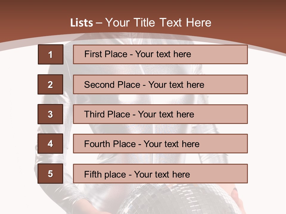 Glitter Body People PowerPoint Template