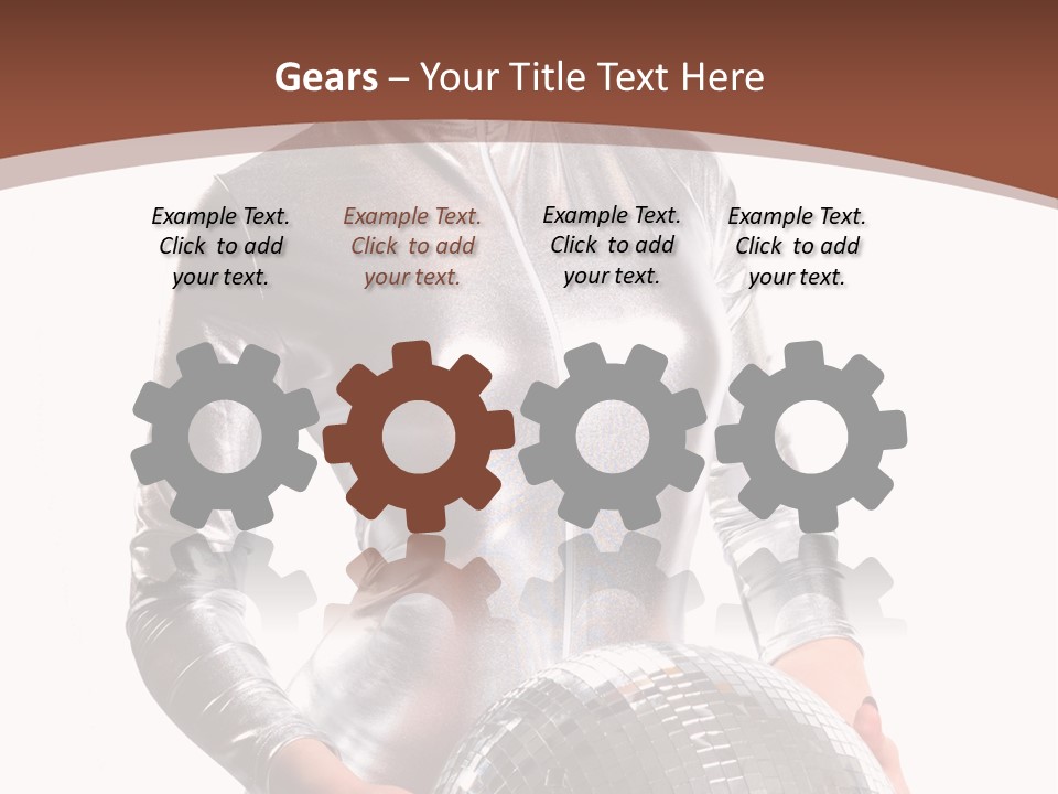 Glitter Body People PowerPoint Template