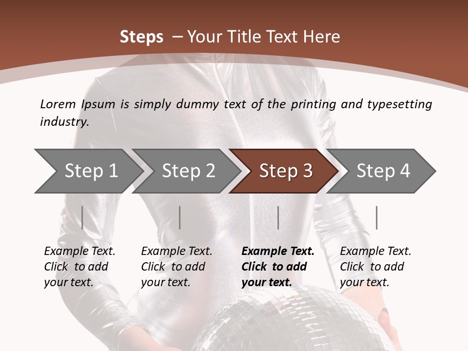 Glitter Body People PowerPoint Template