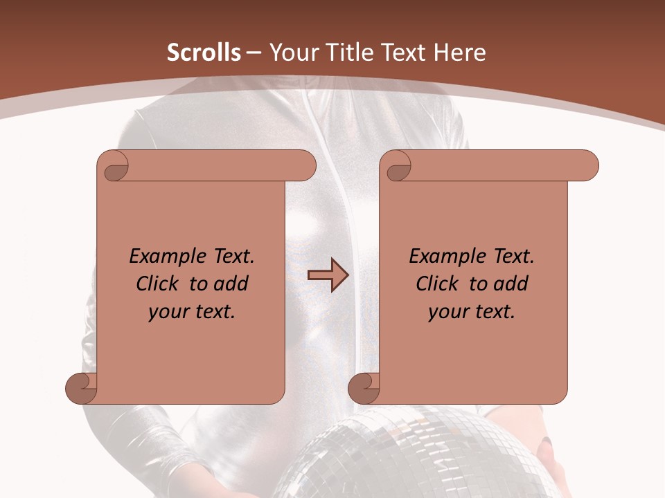 Glitter Body People PowerPoint Template