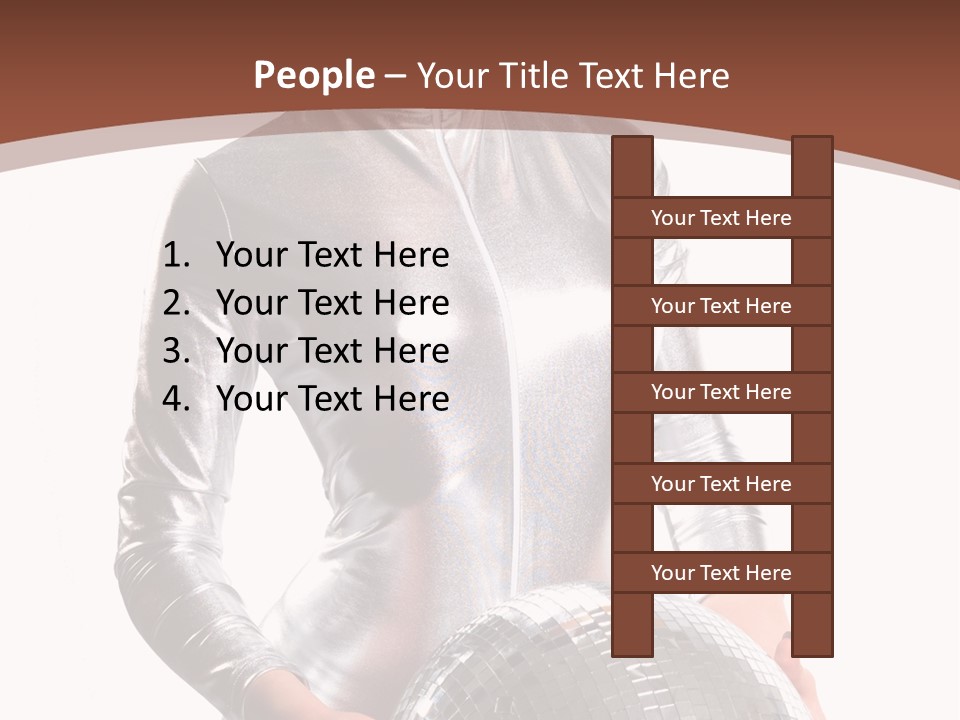 Glitter Body People PowerPoint Template