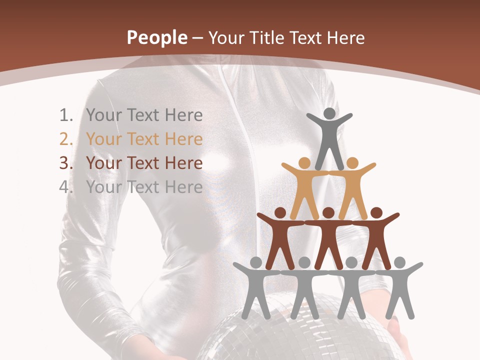 Glitter Body People PowerPoint Template