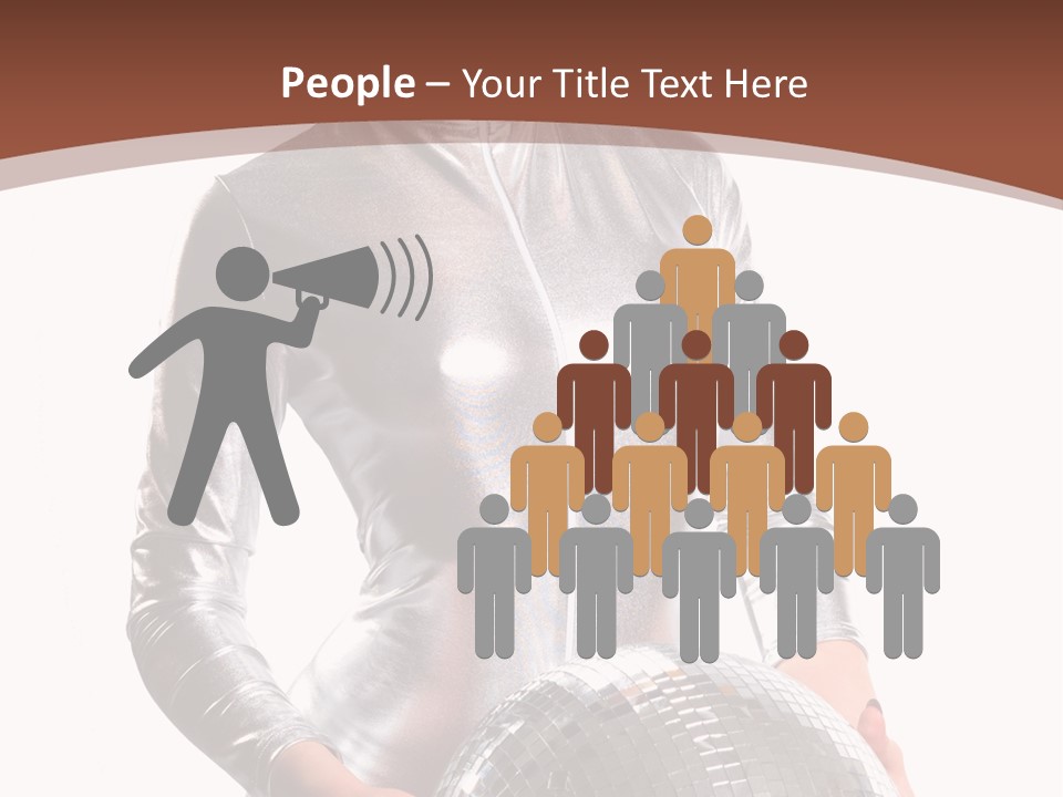 Glitter Body People PowerPoint Template