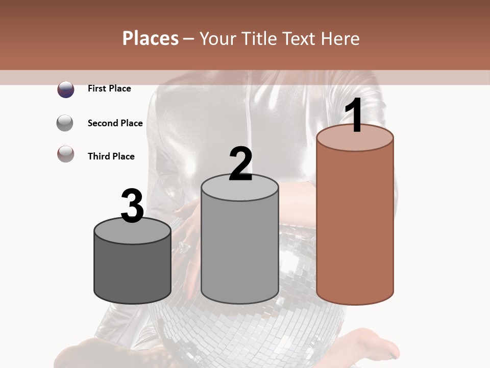Slim Shiny Silver PowerPoint Template