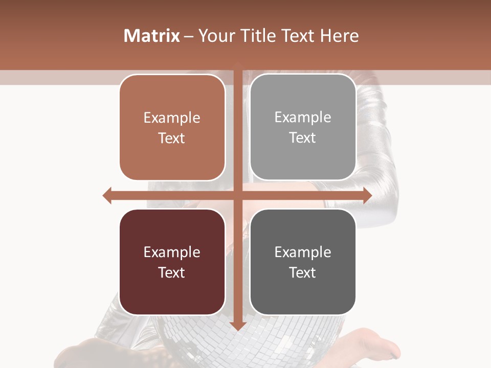 Slim Shiny Silver PowerPoint Template