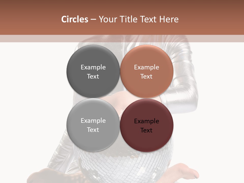 Slim Shiny Silver PowerPoint Template