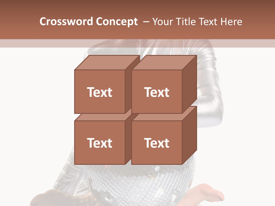 Slim Shiny Silver PowerPoint Template