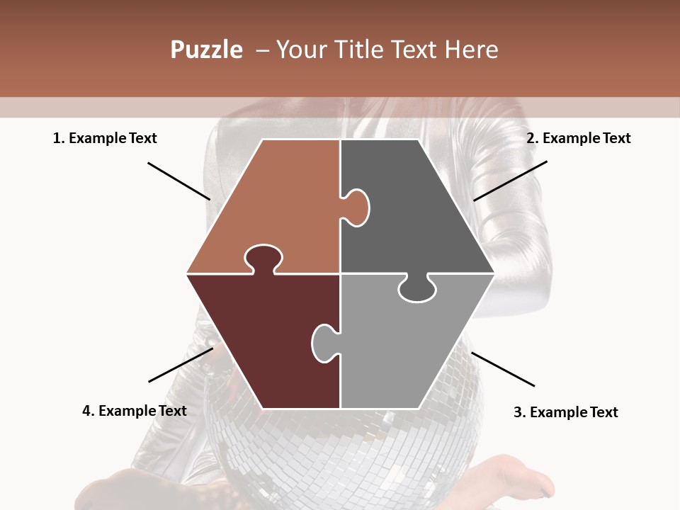 Slim Shiny Silver PowerPoint Template