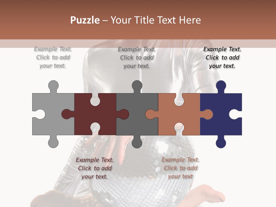 Slim Shiny Silver PowerPoint Template
