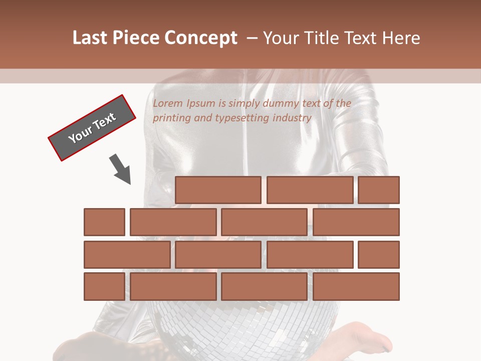 Slim Shiny Silver PowerPoint Template