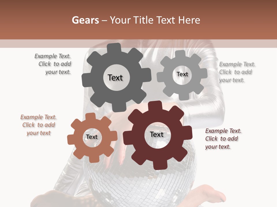 Slim Shiny Silver PowerPoint Template