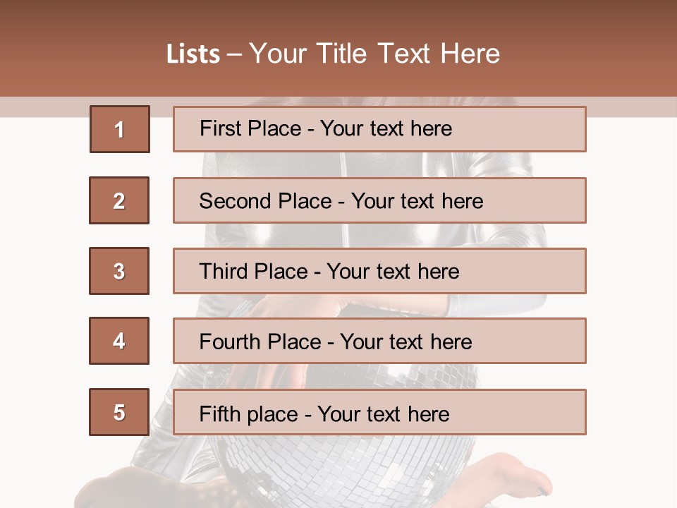 Slim Shiny Silver PowerPoint Template