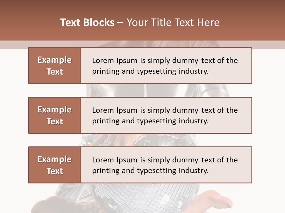 Slim Shiny Silver PowerPoint Template