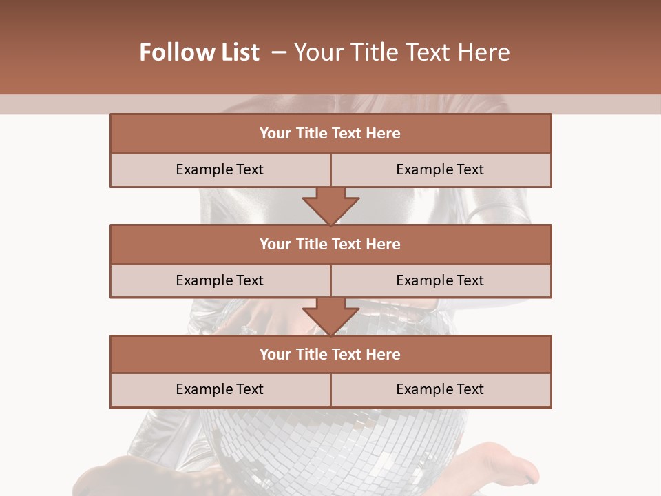 Slim Shiny Silver PowerPoint Template