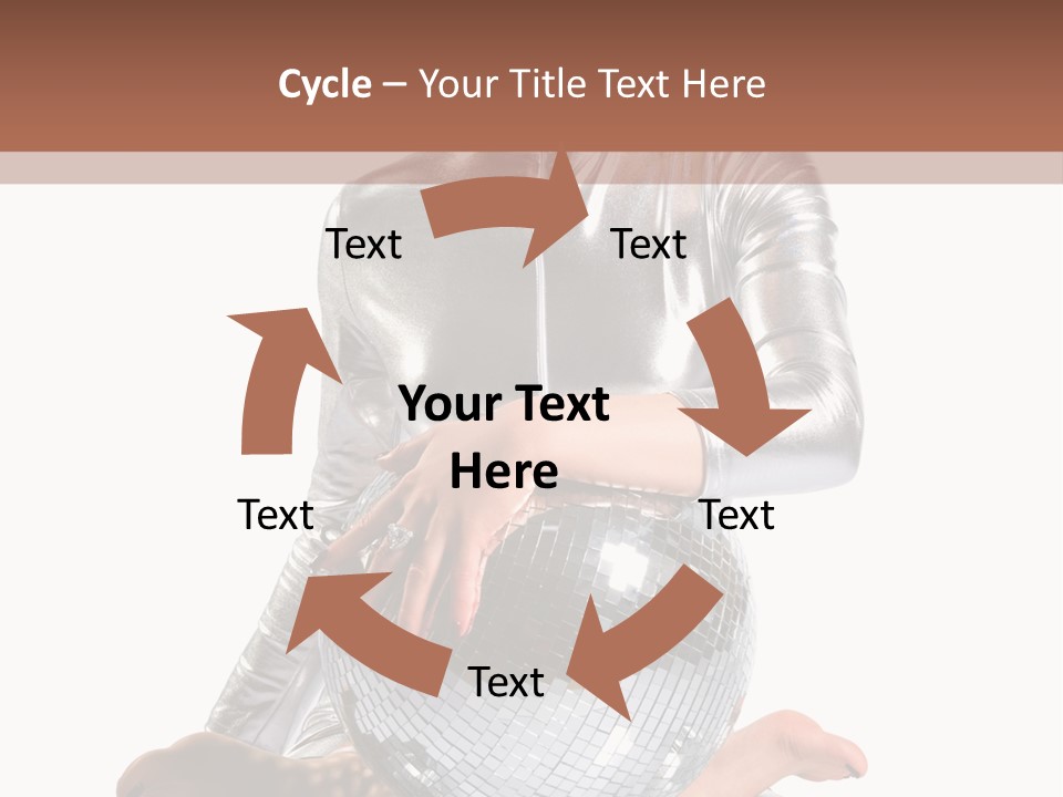 Slim Shiny Silver PowerPoint Template