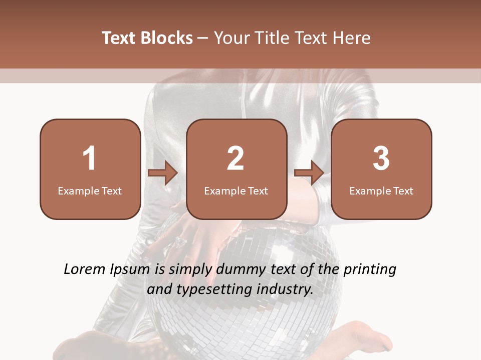 Slim Shiny Silver PowerPoint Template