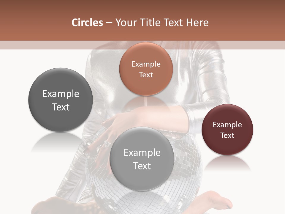 Slim Shiny Silver PowerPoint Template