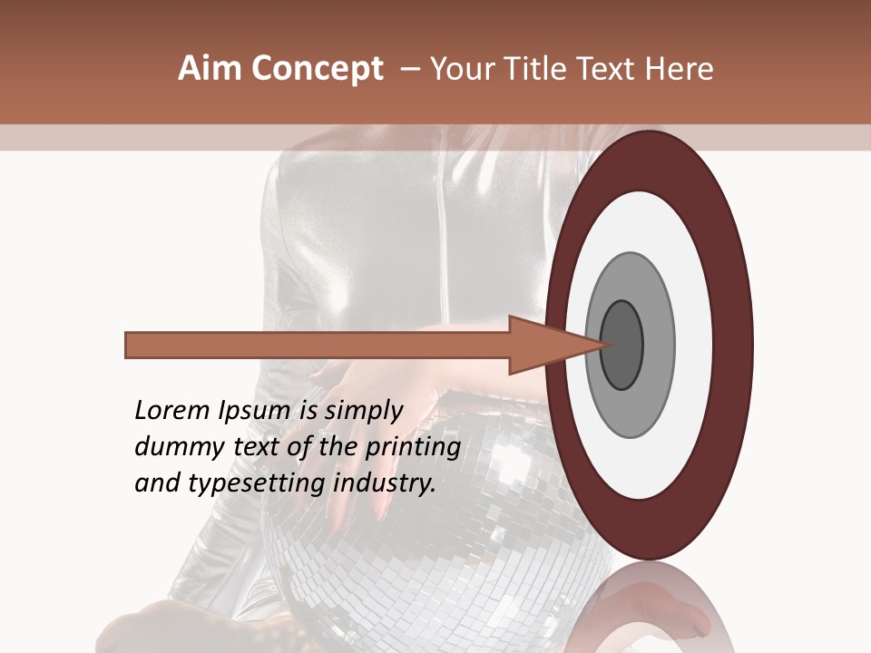 Slim Shiny Silver PowerPoint Template
