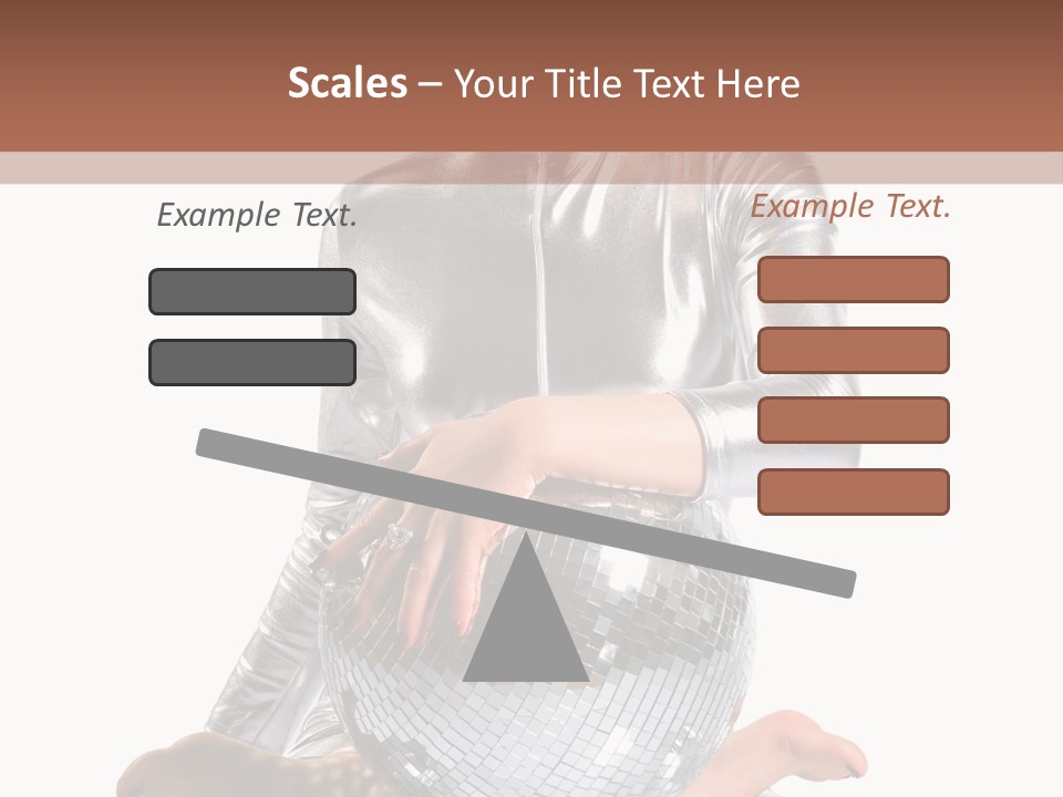 Slim Shiny Silver PowerPoint Template