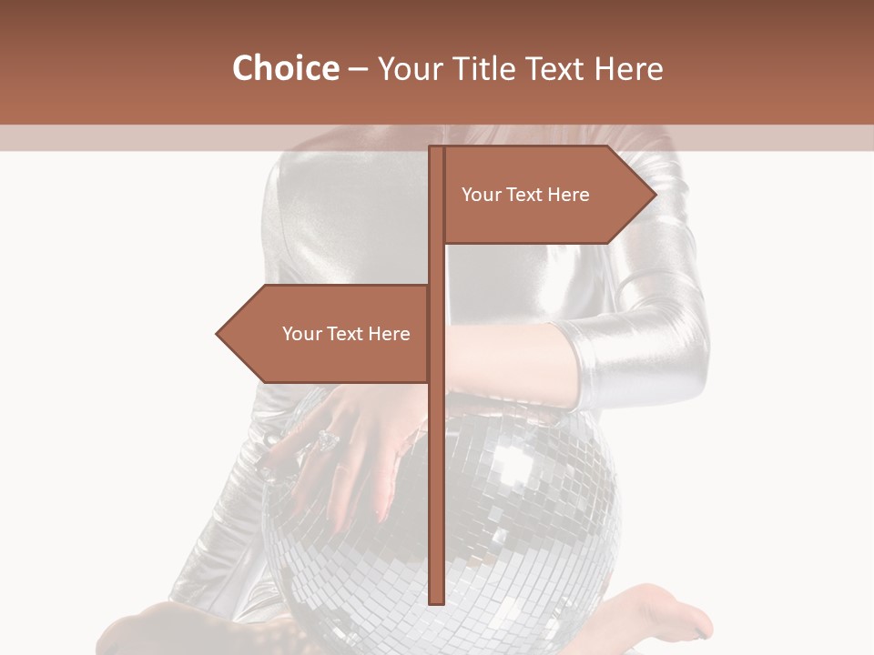 Slim Shiny Silver PowerPoint Template