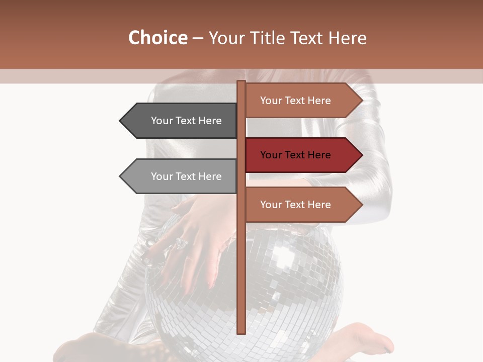 Slim Shiny Silver PowerPoint Template