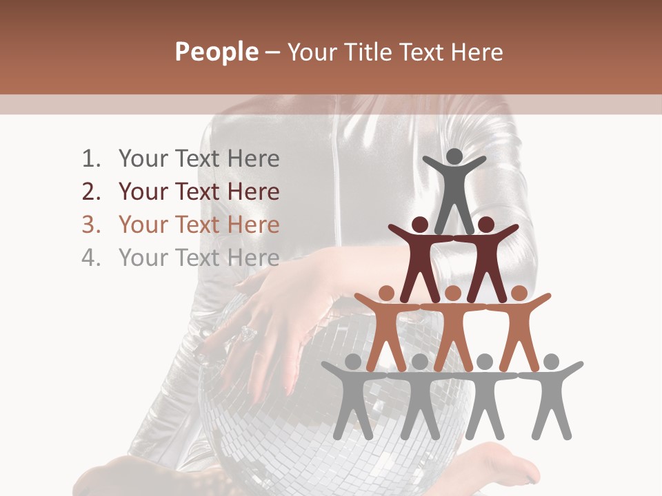 Slim Shiny Silver PowerPoint Template