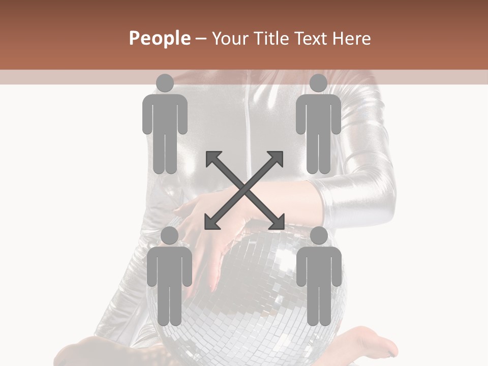 Slim Shiny Silver PowerPoint Template