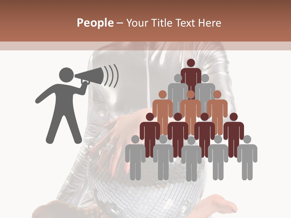 Slim Shiny Silver PowerPoint Template