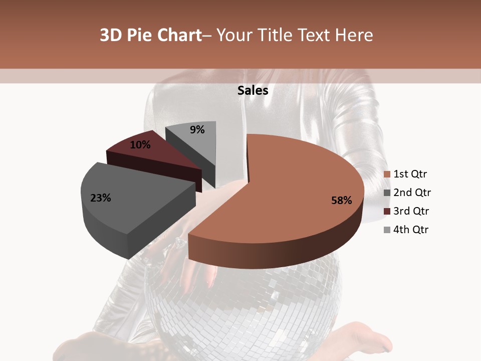 Slim Shiny Silver PowerPoint Template