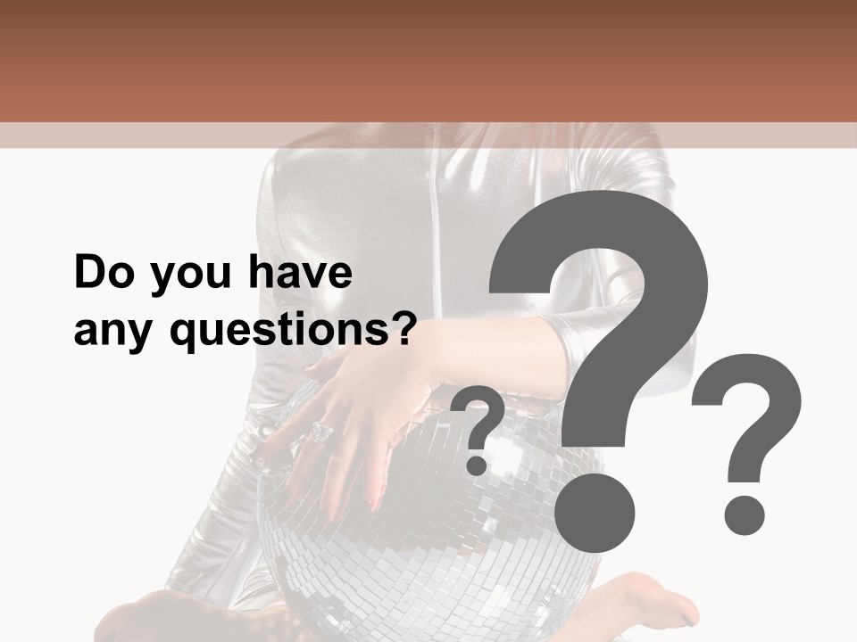 Slim Shiny Silver PowerPoint Template