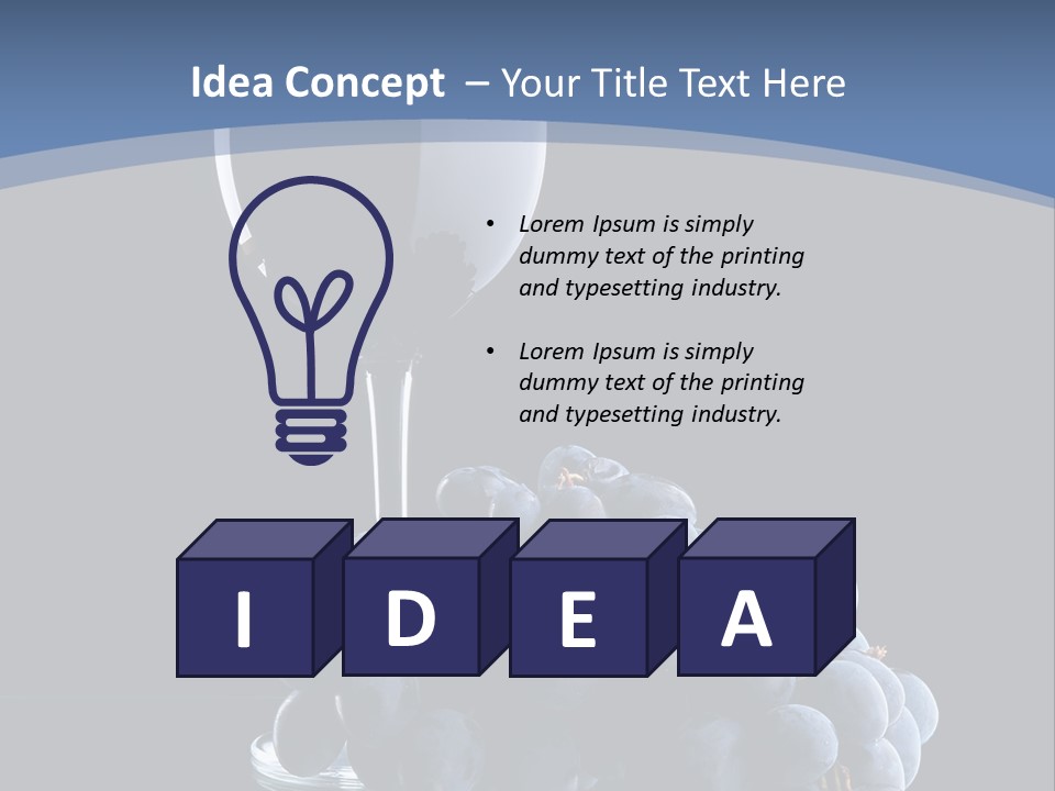 Cork Style Wine PowerPoint Template