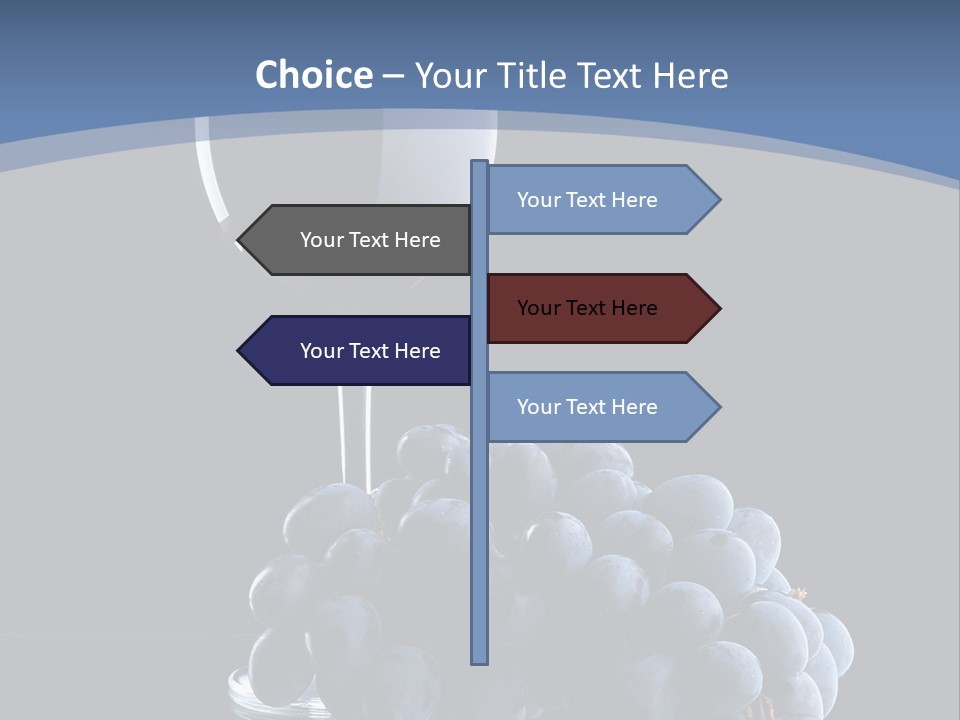 Cork Style Wine PowerPoint Template