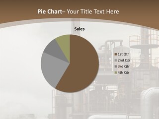 Valves Petrochemical Manufacturing PowerPoint Template