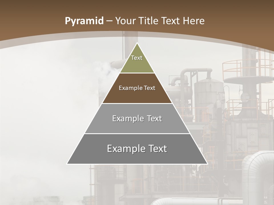 Valves Petrochemical Manufacturing PowerPoint Template