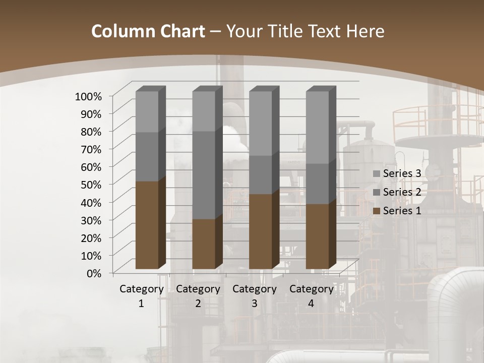 Valves Petrochemical Manufacturing PowerPoint Template
