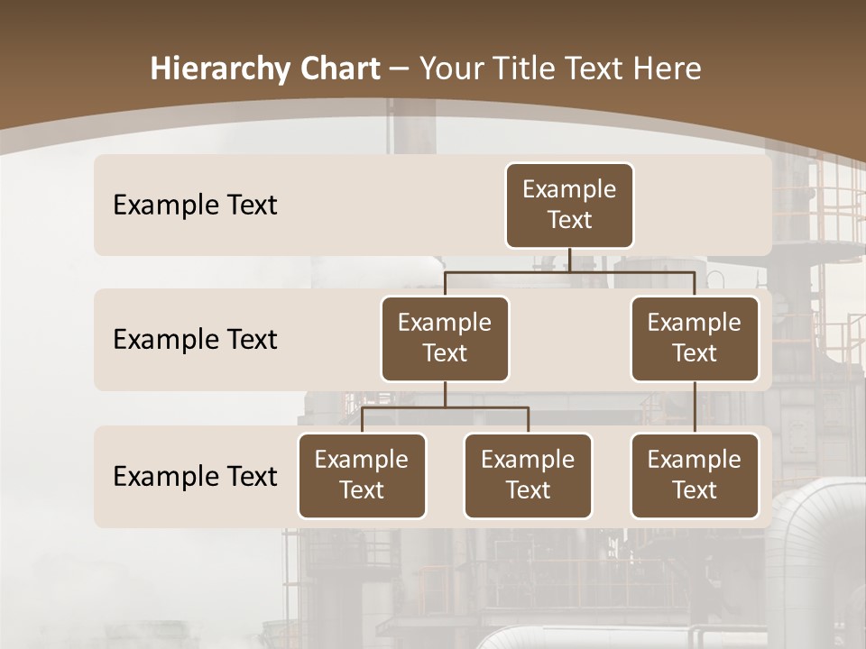 Valves Petrochemical Manufacturing PowerPoint Template