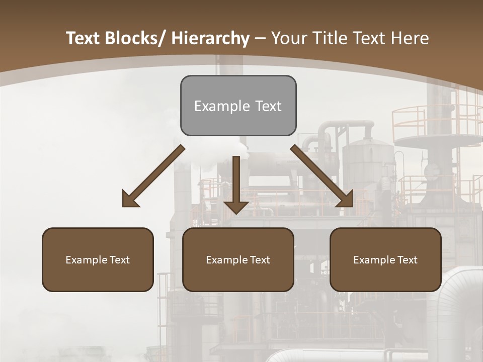 Valves Petrochemical Manufacturing PowerPoint Template