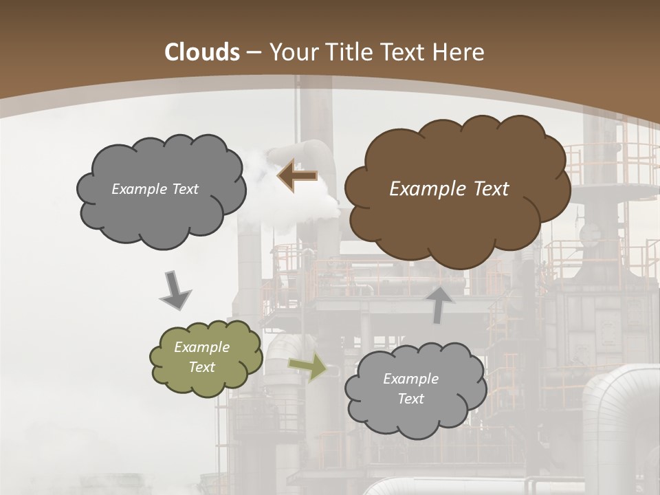 Valves Petrochemical Manufacturing PowerPoint Template