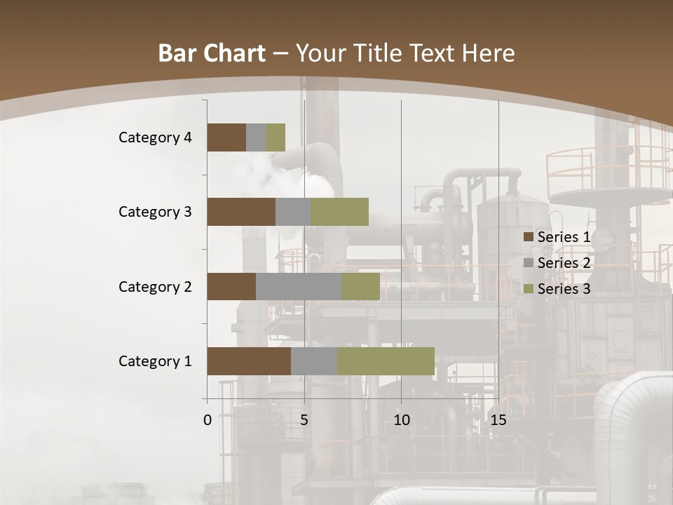 Valves Petrochemical Manufacturing PowerPoint Template