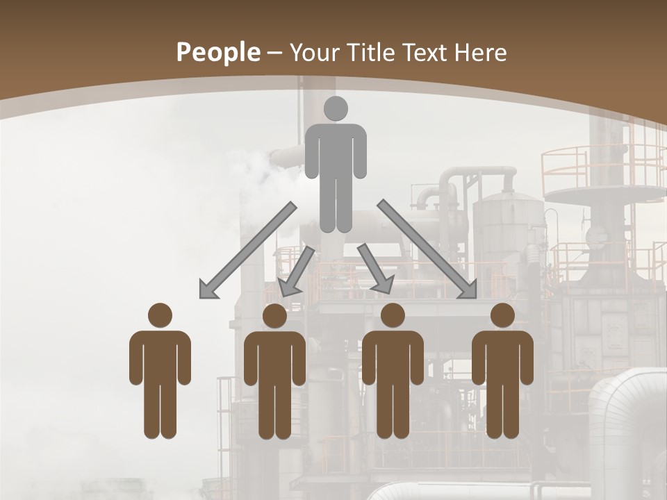 Valves Petrochemical Manufacturing PowerPoint Template
