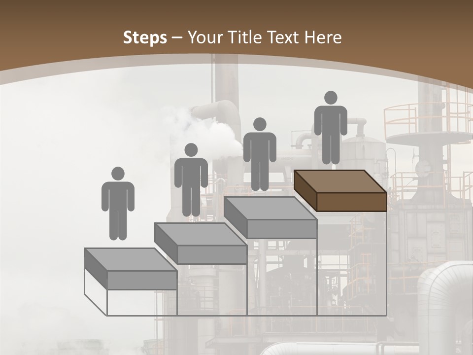 Valves Petrochemical Manufacturing PowerPoint Template