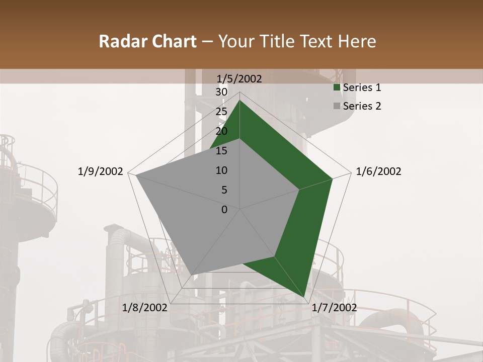 Tank Refinery Gas PowerPoint Template