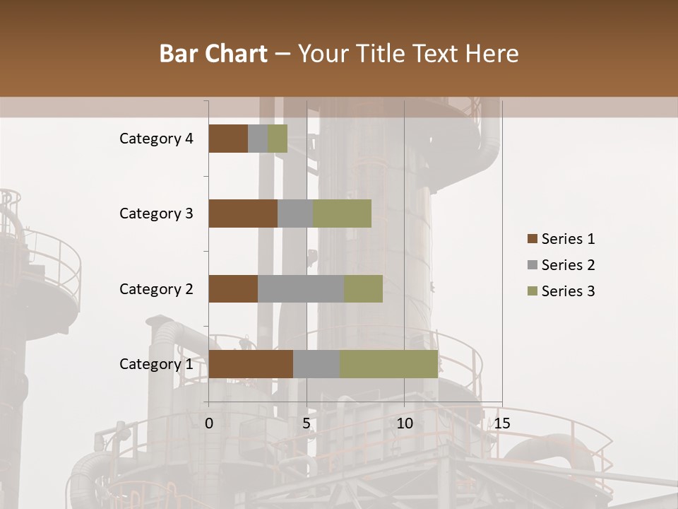 Tank Refinery Gas PowerPoint Template