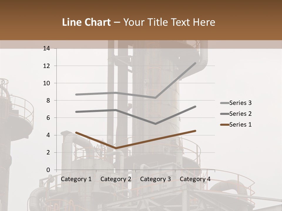 Tank Refinery Gas PowerPoint Template