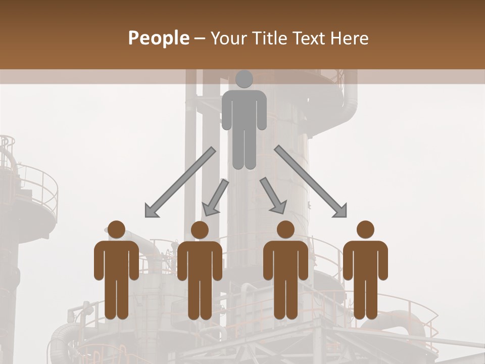 Tank Refinery Gas PowerPoint Template